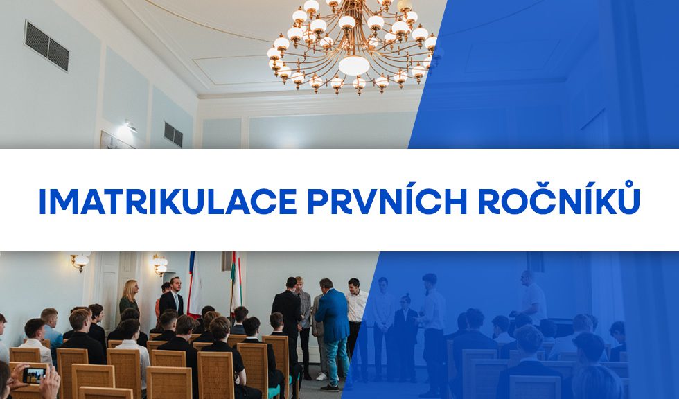 Imatrikulace prvních ročníků 2024