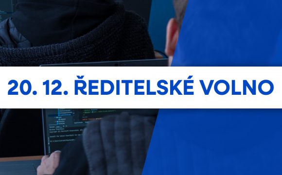 Ředitelské volno 20. 12. 2024