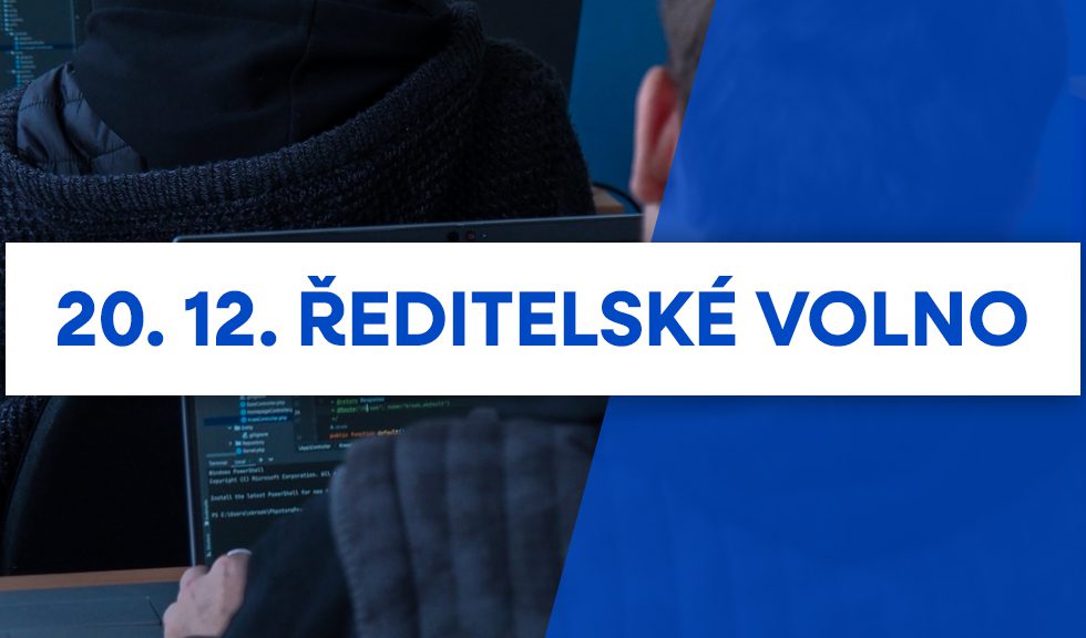 Ředitelské volno 20. 12. 2024