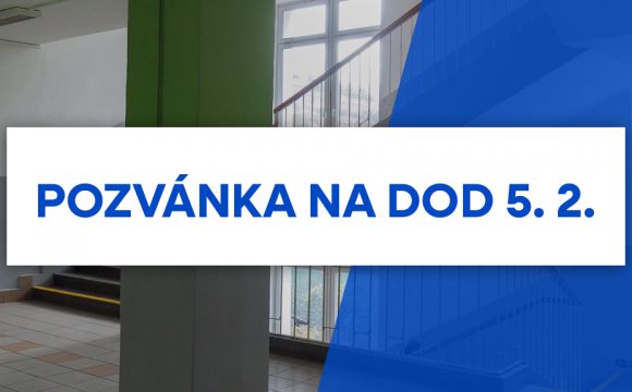 Pozvánka na DOD 5. 2.