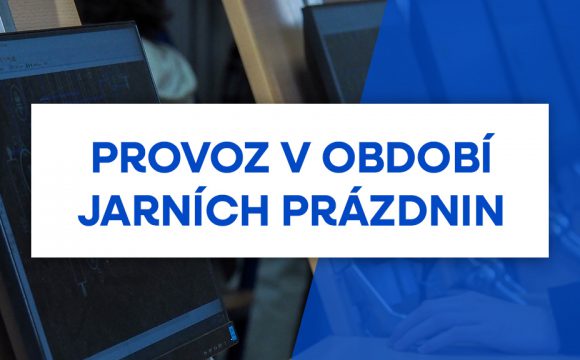 Provoz v období jarních prázdnin